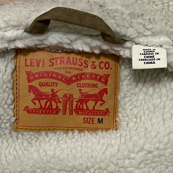 Levi’s Canvas Type 3 Sherpa Trucker Jacket - Picture 6 of 9